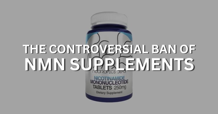the controversial ban of NMN supplements