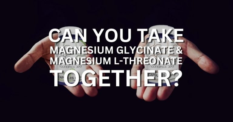 can you take magnesium glycinate and magnesium l-threonate together