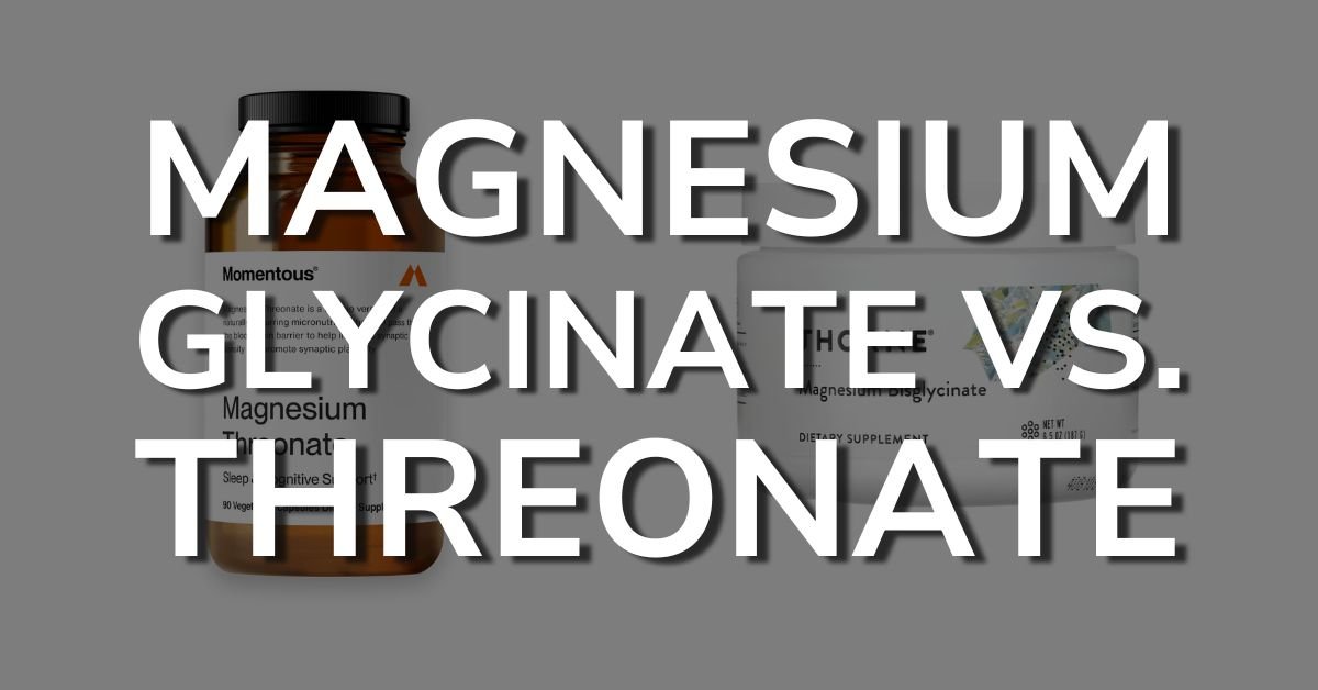 magensium glycinate vs magnesium l threonate