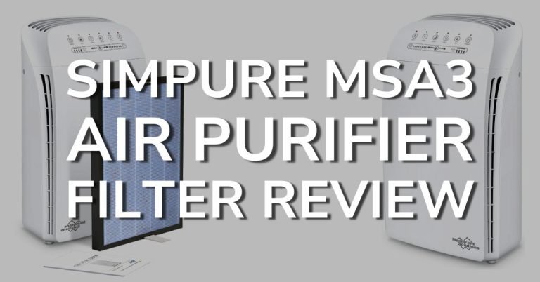 SimPure MSA3 Air Purifier Filter Review