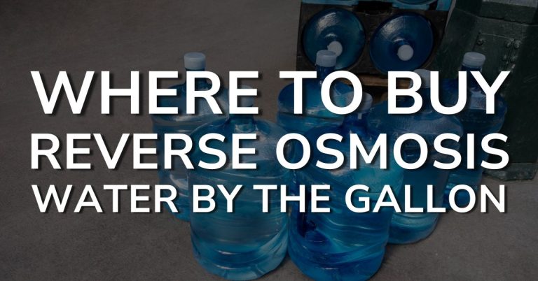where to buy reverse osmosis water by the gallon