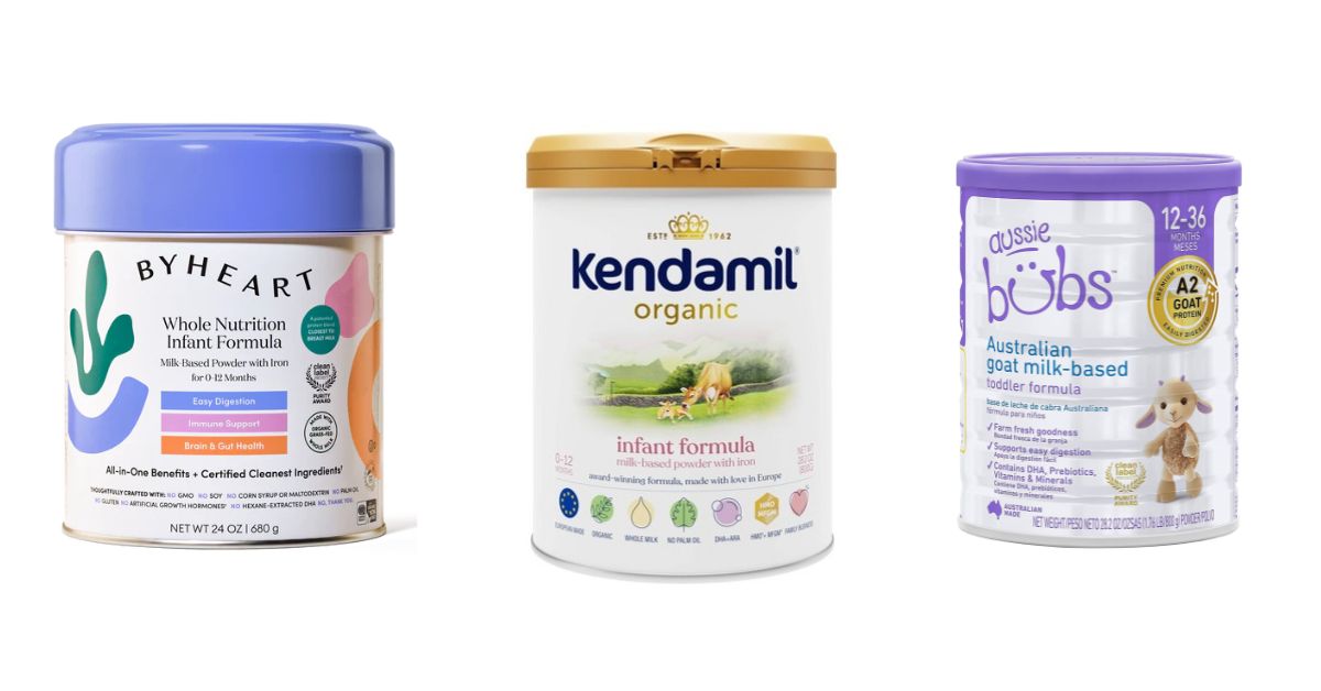 3 best soy and corn syrup free baby formulas