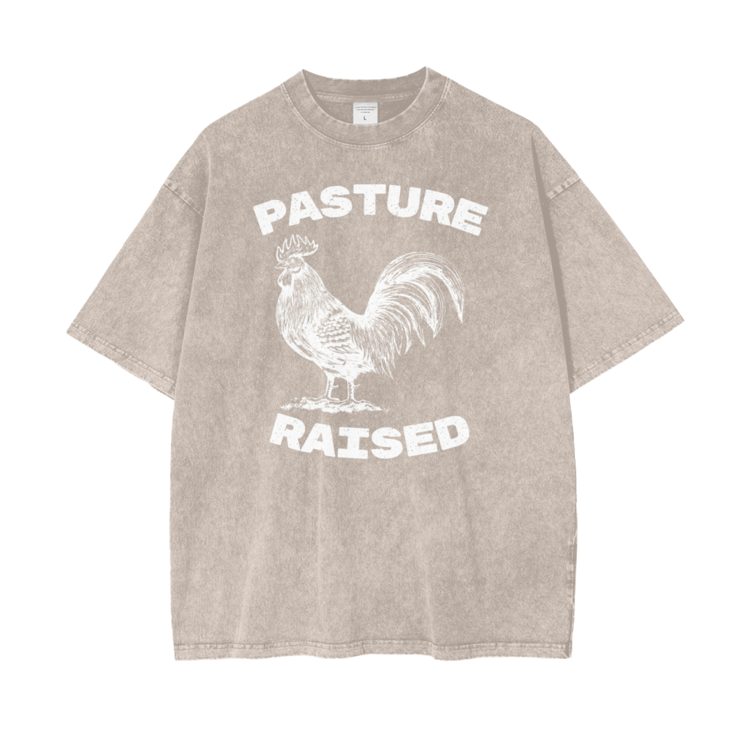 "Pasture-Raised" Oversized T-Shirt - Image 4