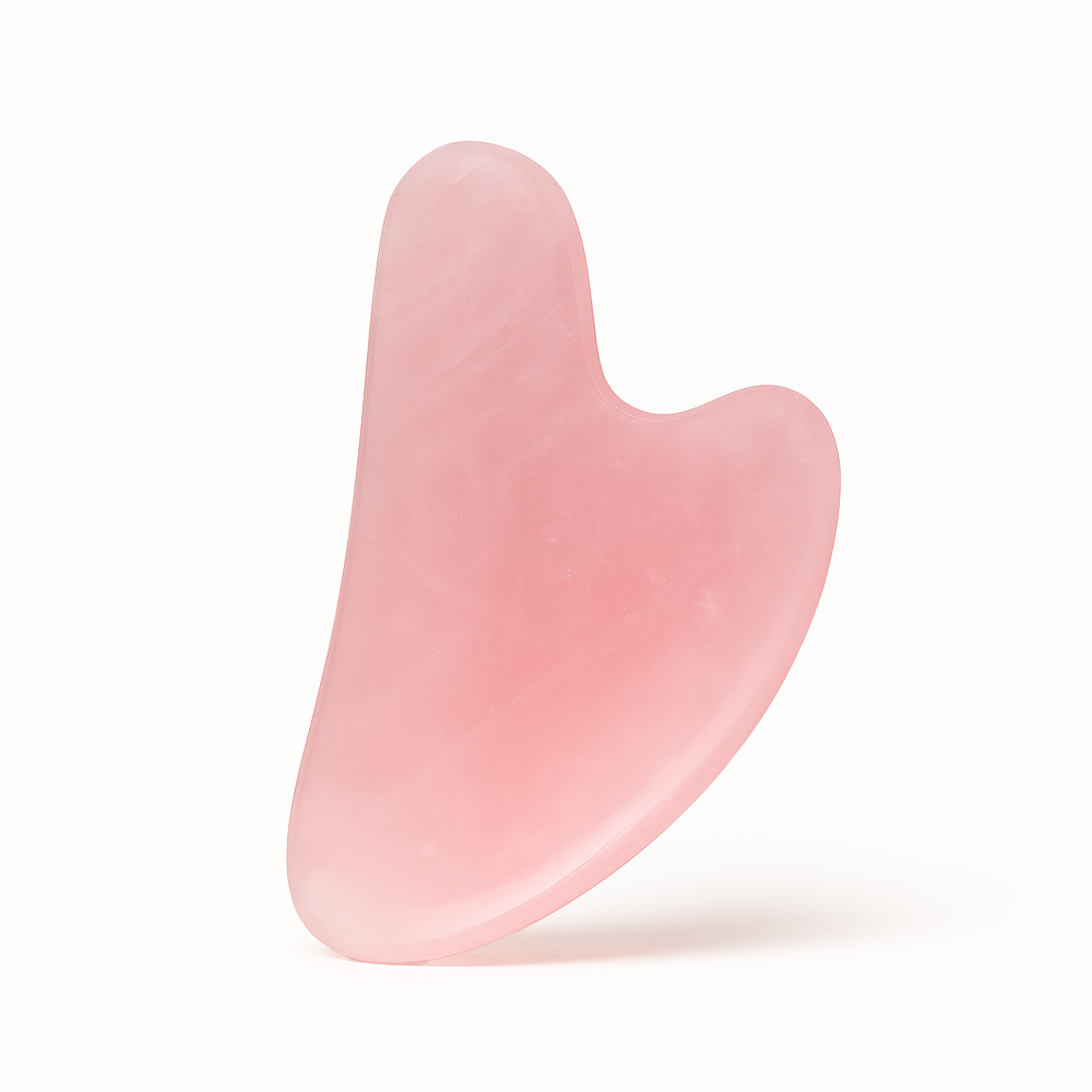 Gua Sha Facial Tool - Rose Quartz Stone
