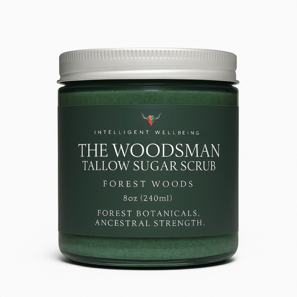 The Woodsman Tallow Sugar Scrub - Forest Woods