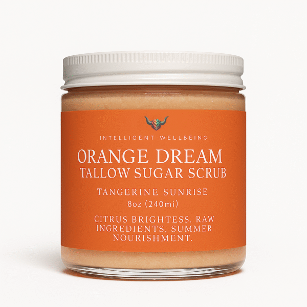 Orange Dream Tallow Sugar Scrub - Tangerine Sunrise