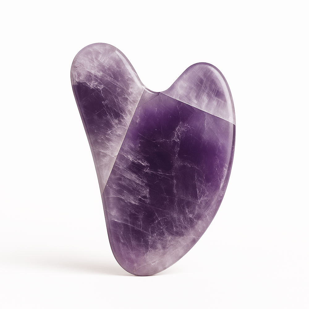 Gua Sha Facial Tool - Amethyst Stone