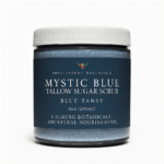 Grass-Fed Tallow Sugar Scrub - Blue Tansy