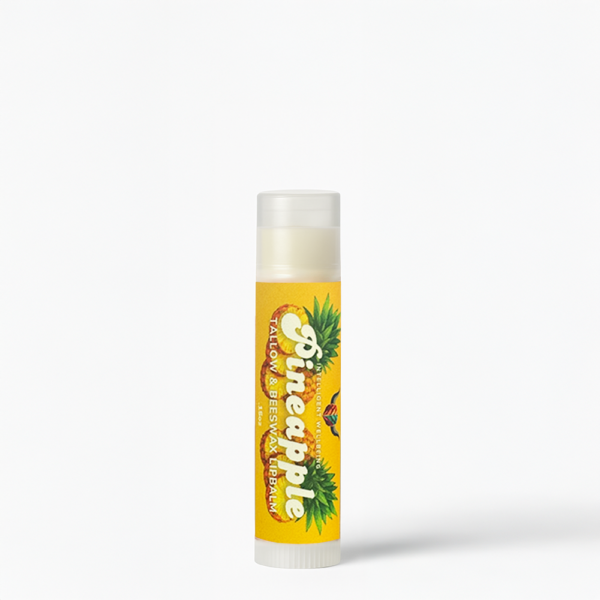 Tallow Lip Balm Pineapple