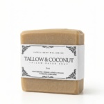 Grass-Fed Tallow Bar Soap - Coconut