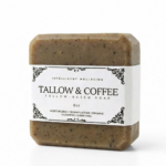 Grass-Fed Tallow Bar Soap - Coffee