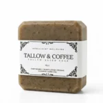 Grass-Fed Tallow Bar Soap - Coffee