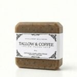 Grass-Fed Tallow Bar Soap - Coffee