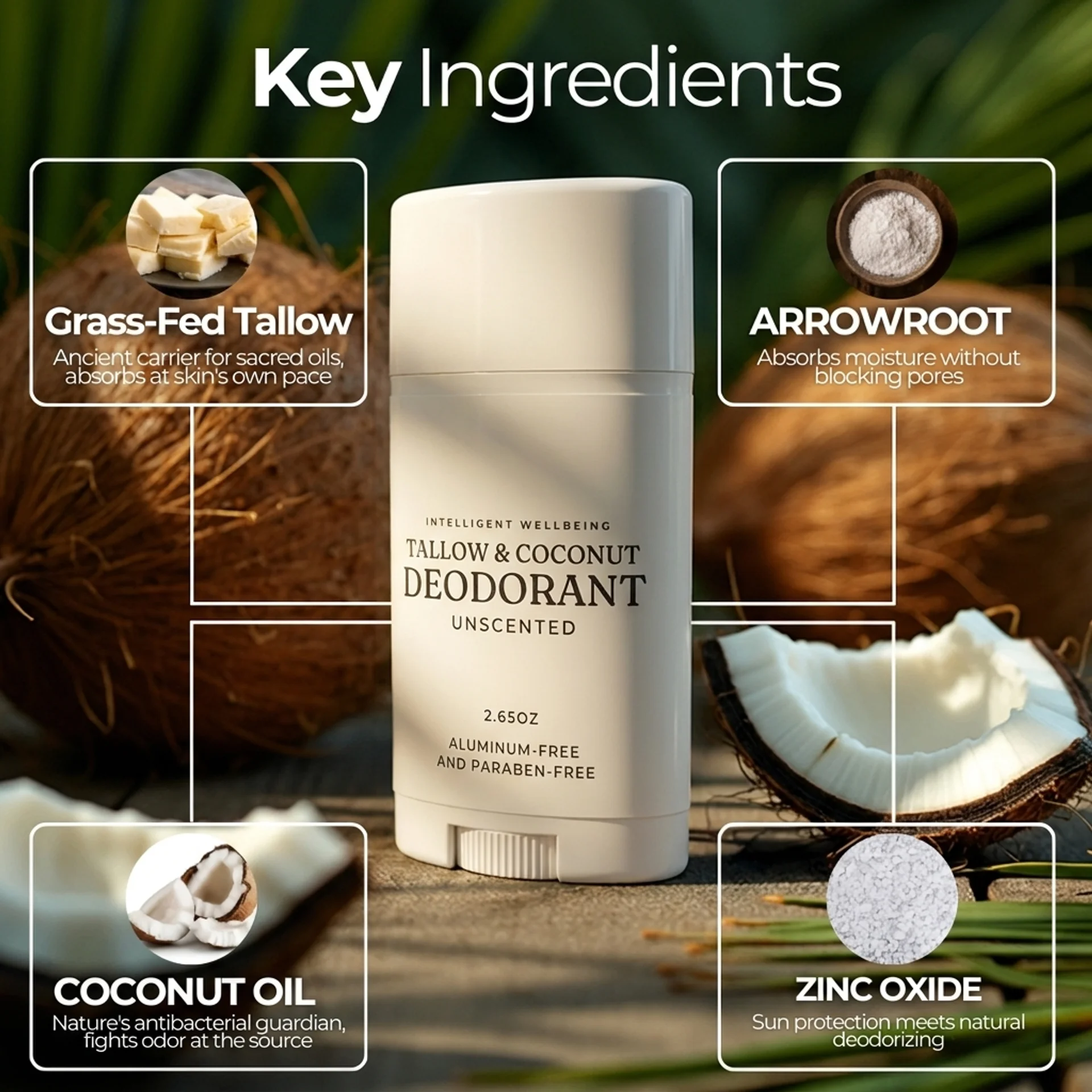 Tallow & Coconut Deodorant - Image 2