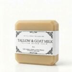 Grass-Fed Tallow Bar Soap - Goat Milk