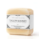 Grass-Fed Tallow Bar Soap - Honey