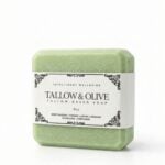 Grass-Fed Tallow Bar Soap - Olive