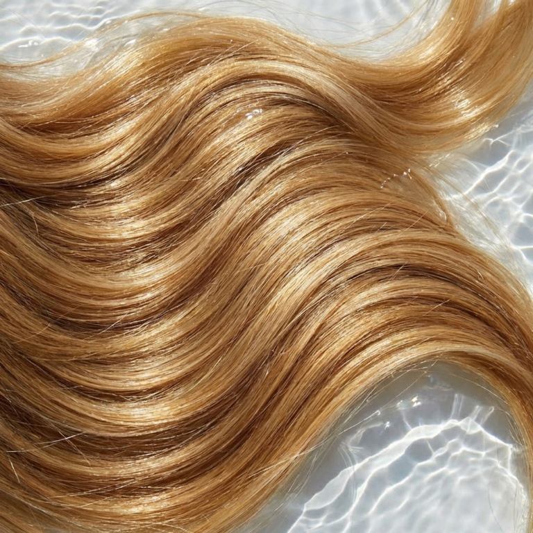 Image showing incredibly shiny, friz-free hair.