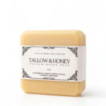 Grass-Fed Tallow Bar Soap - Honey