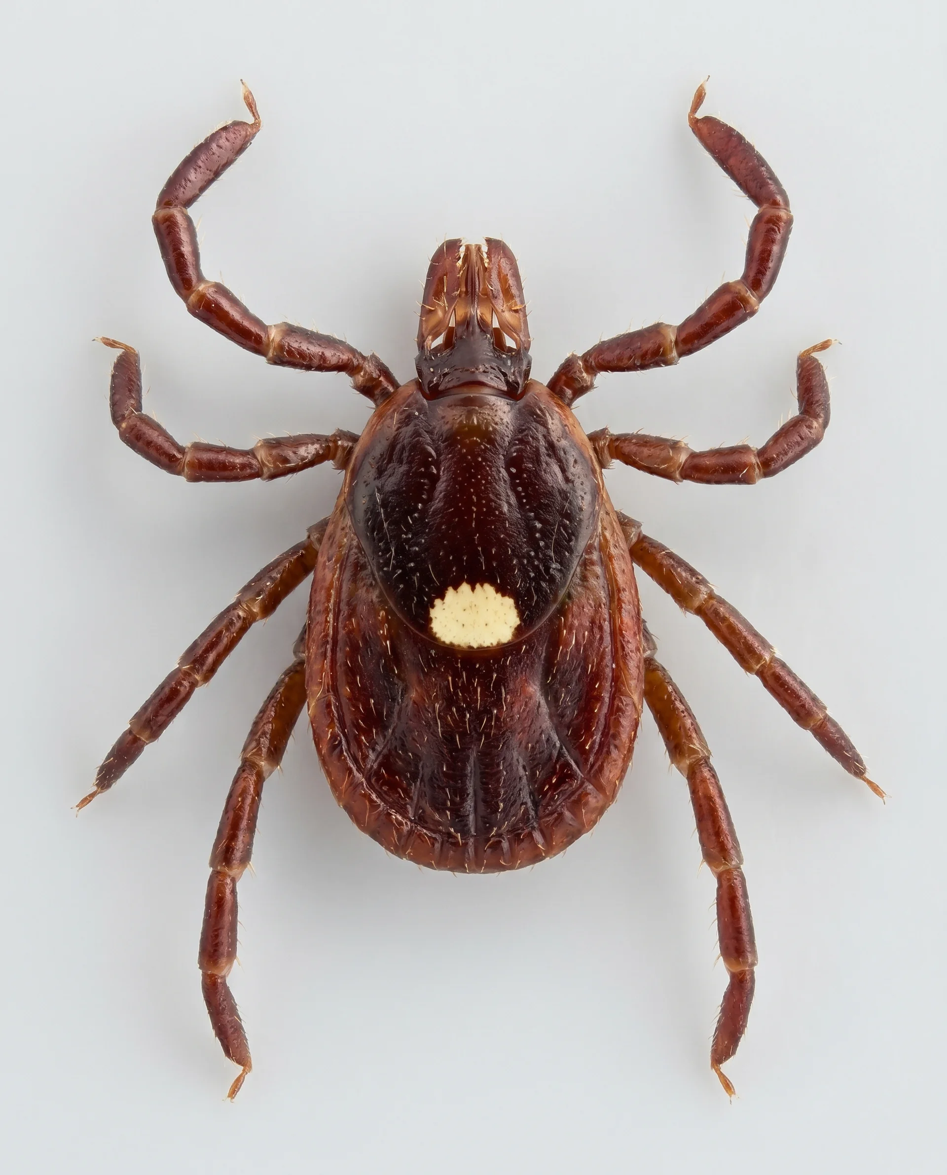 Female Lone Star tick identification image