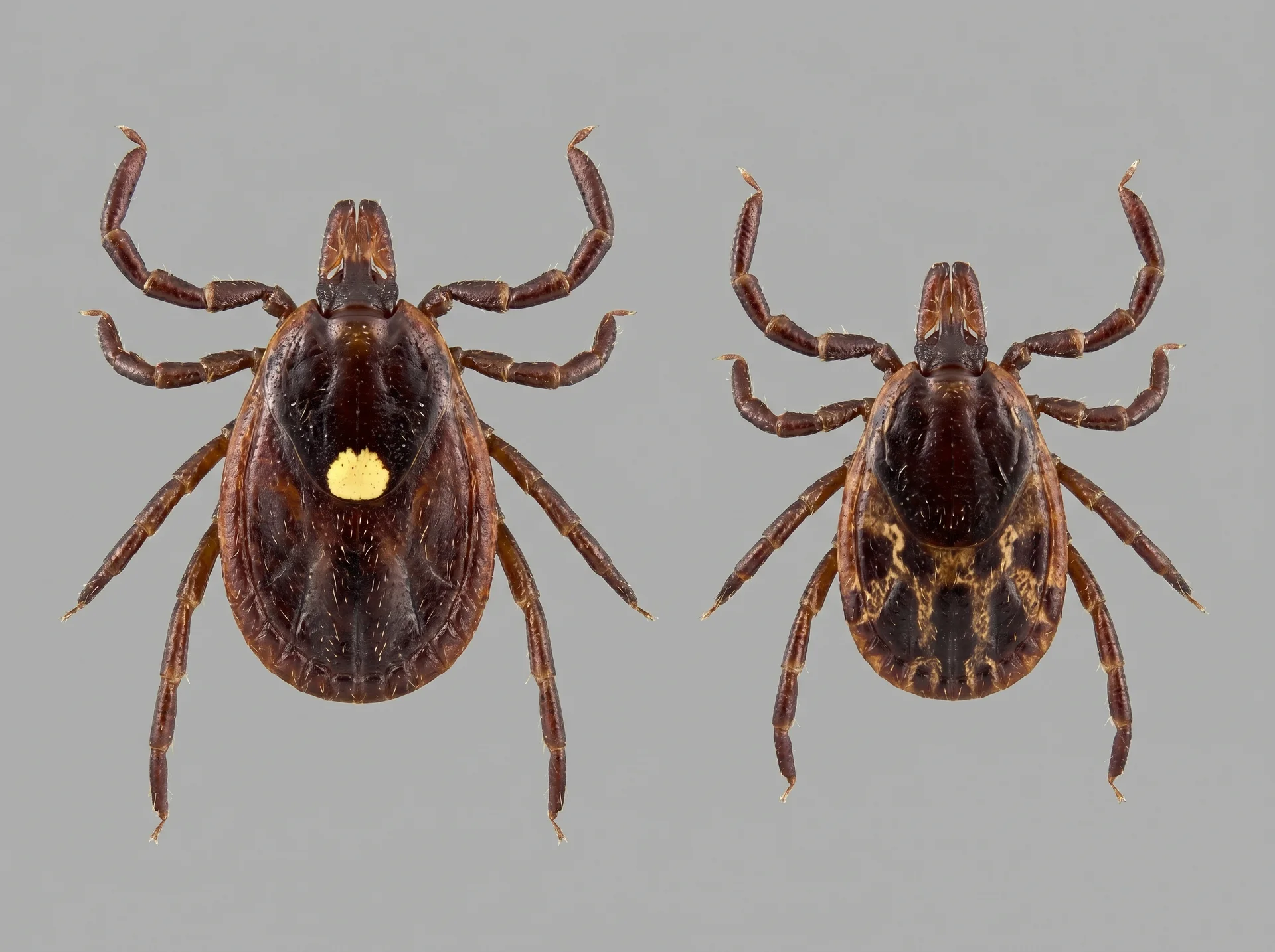 Male versus female Lone Star comparison image