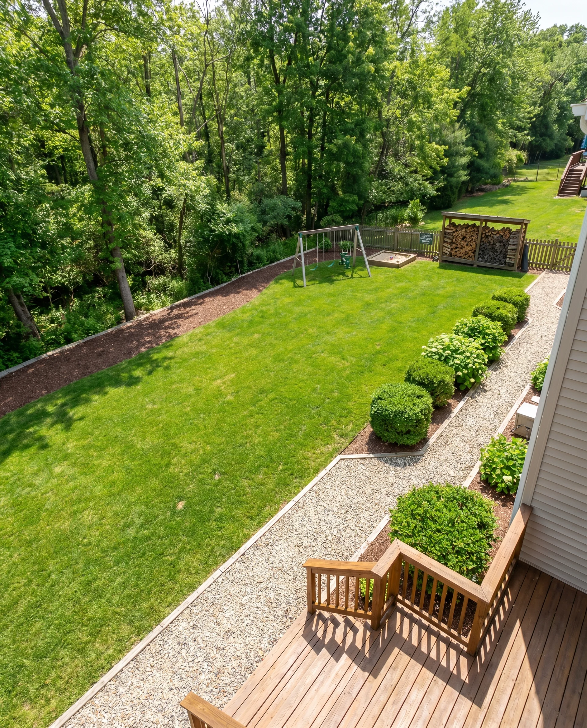 Tick-safe yard image