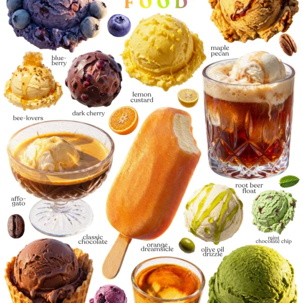 Ice Cream Can Be A Superfood Poster