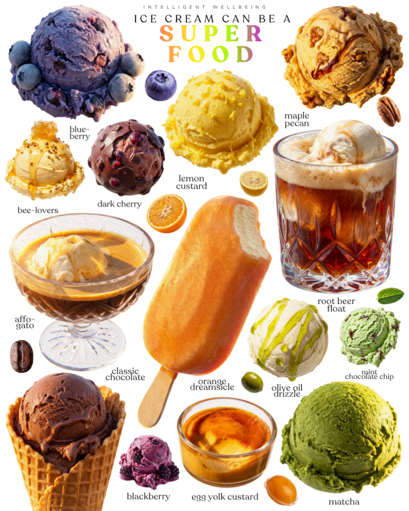 Ice Cream Can Be A Superfood Poster