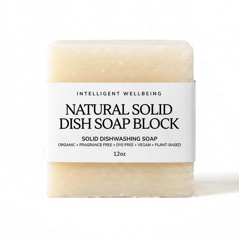 Natural Solid Dish Soap Cube