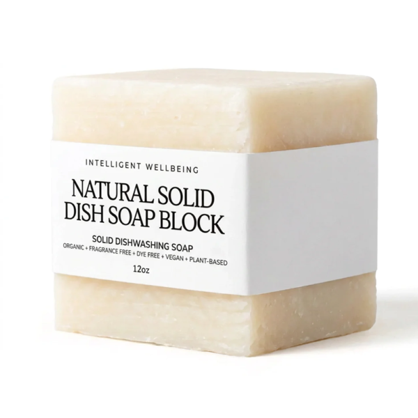 Natural Solid Dish Soap Block
