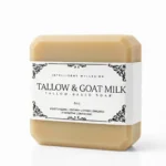 Grass-Fed Tallow Bar Soap - Goat Milk