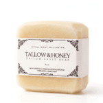 Grass-Fed Tallow Bar Soap - Honey