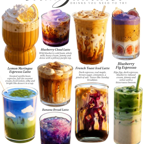 Viral Summer Drinks Poster