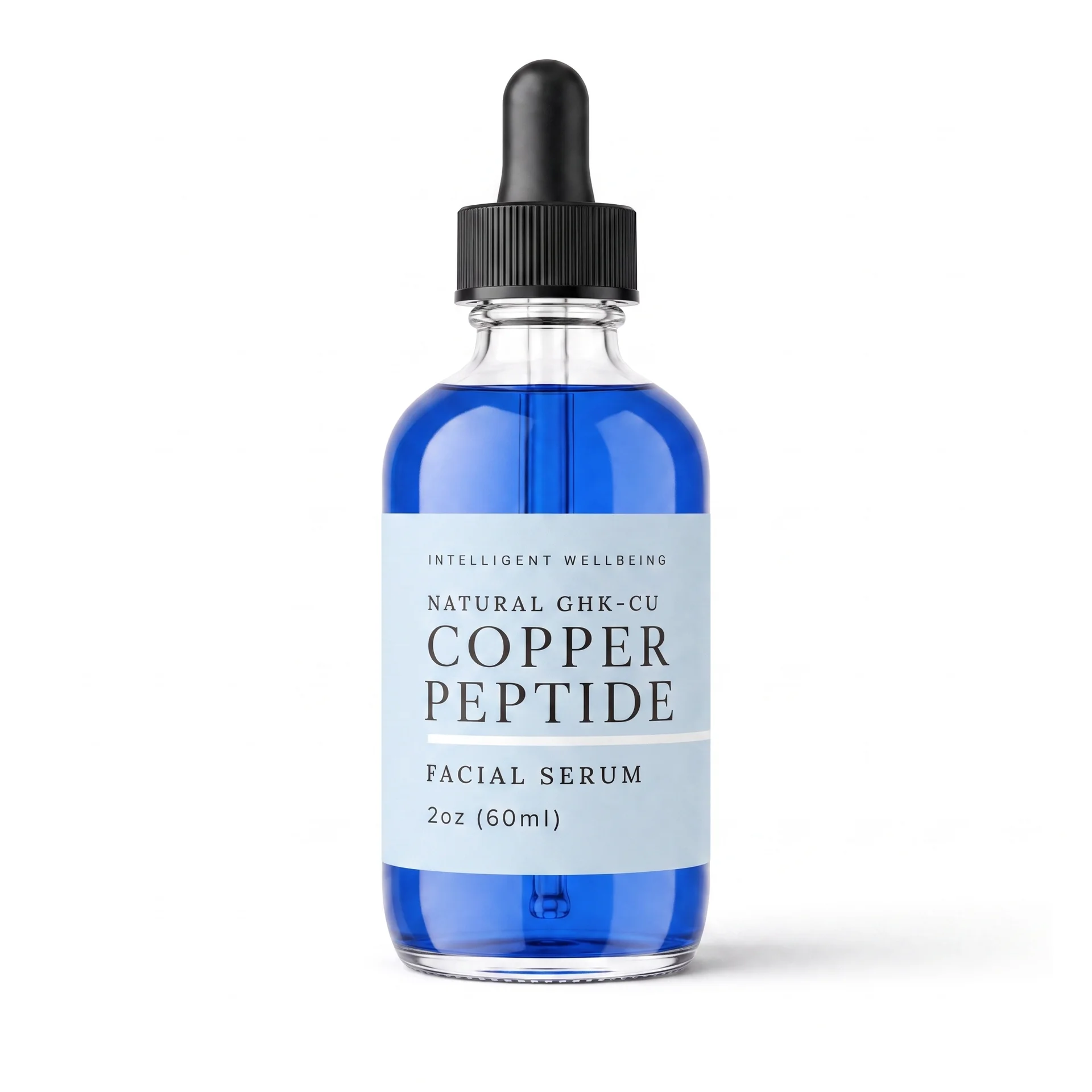 Copper Peptide Facial Serum 2oz dropper bottle
