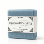 Grass-Fed Tallow Bar Soap - Eucalyptus
